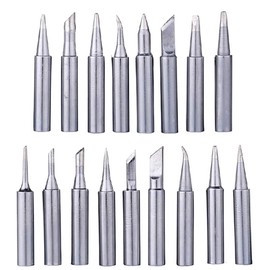 Gasea 17pcs 900M-T Soldering Tips Replacement Lead-Free Solder Iron Tips Kit for Hakko, Radio Shack, TENMA, ATTEN, Quick, Aoyue, Yihua Solder Station