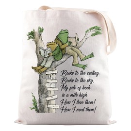 Frog and Toad Gift Book Lover Gift For Friends Teacher Gift Storybook Gift (Books to the CA Tote Bag)