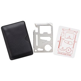 10x Survival Card Tool Multi Function Survival Card with Case