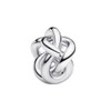 Infinity Knot Charm 925 Sterling silver Beads