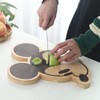 Cutting Board Wooden Mouse Design Easy Cleaning Food Tray Plate