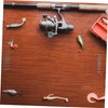 KOMBIUDA Bite-Resistant Fishing Wire Trace Leaders 100 Pieces Swivel Snap