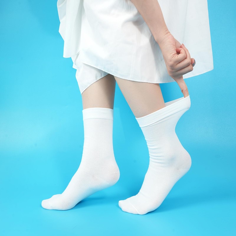 [Yazon] 靴下 レディース 夏 白 ソックス 薄手綿 おしゃれ 女性用 くつした
