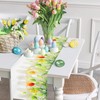 spar-home® Easter Table Runner - Decorative Easter Tablecloth Linen Look