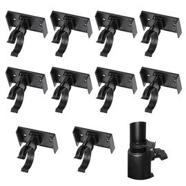 Psyqtsuary 10 Pack Plastic Toe Kick Clip, Adjustable Leg Plinth Clip, Toe Kick Kitchen Leveling Feet Plinth for Furniture cabinets Table