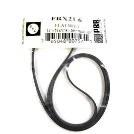 FRX21.6 Drive Belt for Record Player Phonograph (1PC) I.C. 21.6 INCH C/S .205 X Wall.05 INCH PRB EVG Flat Type
