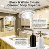 Gold Refillable Dish Soap Dispenser for Kitchen Sink,Hand Soap Dispenser