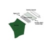 3 Metres Awning Rail Piping Twin 6mm & 4mm Camping