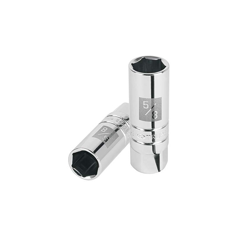 Truper D-3820-B, Dados para bujía de 6 puntas std, 5/8"