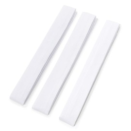 Kyoetsu Men's Waist Strap, Long, Simple, Set of 3, white