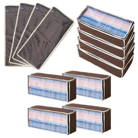 Visible Comic Storage Case, Set of 4 x 3 Set, 12 Pieces, Non-woven Fabric Manga Storage Bag, Large Capacity, Manga Storage, Wide Comics, Storage Bag, Cartoon Storage, Large Amount, Closet, Cartoon