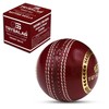 TrySalar® Cricket Practice Ball Red Leather Grade A Senior Training