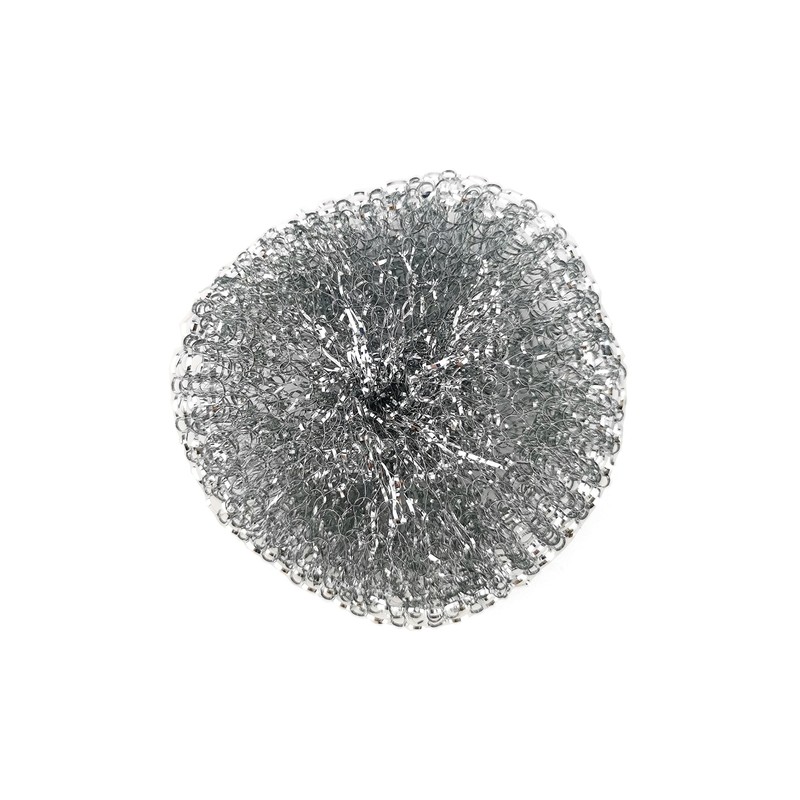 IDEA HOME - Pack of 3 steel sponges, metal scourer,