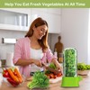 Folemah Vegetable Keeper for Refrigerator, Herb & Vegetable Saver for