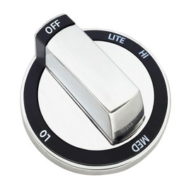 LoloWheat 1Pcs W10415450 Control Knob Fit for Whirlpool Stove knob Replace WPW10415450,W10294797,W10325899,2118719, AP6021125,PS11754446, PD00007159 EAP11754446