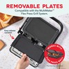 Dash Griddle 2-Plate Pack for MultiMaker Flex Press Grill System