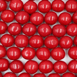 Smarty Stop Every Color 1" Gumballs (Red, 1 Pound (Pack of 1))