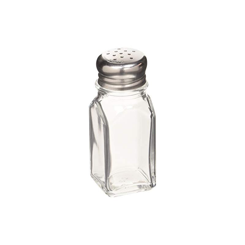 Genware KC009 Nostalgic Salt or Pepper Shaker, 2 oz., 105