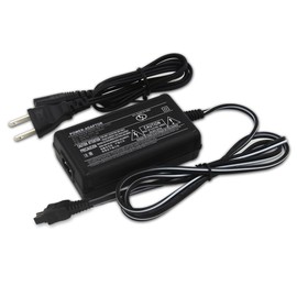 AC Adapter Charger Compatible with Sony Handycam HDR-CX190,HDR-CX220,HDR-CX230,HDR-CX330, HDR-HC3, HC5, HC7, HC9, DCR-HC20, HC21, HC26, HC28, HC30, HC32, HC36, HC38, HC42, HC46, HC52, HC96, HC96E