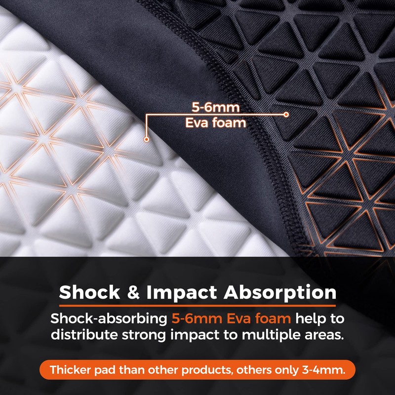 COOLOMG Mens Padded Baseball Sliding Shorts with Groin Cup Athletic