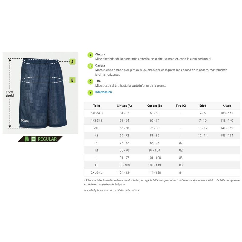 Joma Pantaloncini Joma Rookie 100529 Uomo, Pantaloncini da basket reversibili,