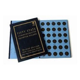 Whitman Deluxe Edition Folder: 50 State Quarters