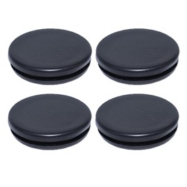 4PCS Car Universal Rear Windshield Windscreen Wiper Blade Arm Rocker Delete Removal Bung Rubber Grommet Plug Cap Replace Accessories Black 37mm for Honda Civic for Acura 91617SB6000