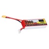 3300mAh Lipo Battery 100C Discharge Rate 14.8V 4S XT60 Plug