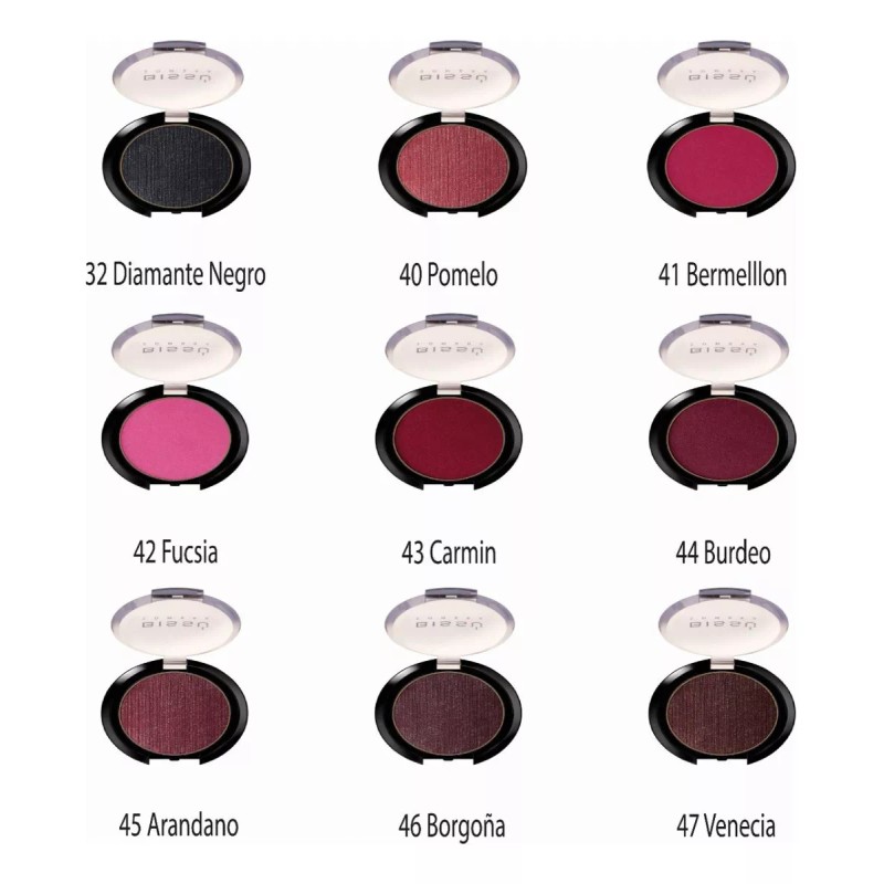 Bissú Paquete De 10 Sombras Individuales Bissu Colores A Elegir