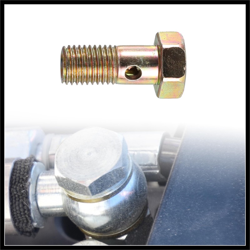 Hihaha 2 Set Banjo Bolt Brake Fitting Adapter M8x1.25 Thread