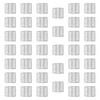 Sharplace 40Pcs Stainless Steel Brick Weep Hole Covers Fill Weep