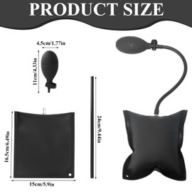 Prmape Pack of 2 Mounting Cushions, Air Cushion Lifter, Lifting Cushion, Alignment Tool, Lifting Air Cushion, Load up to 200 kg