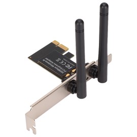 PCIe WIFI Card 11N Technology 2 Gain Antennas 802.11b/g/n 300Mbps Wireless Networking Cards for Desktop PC