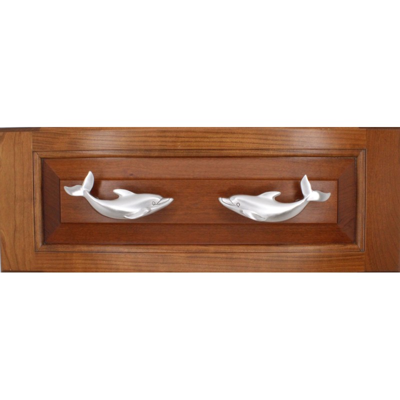 Costello Coastal - Dolphin Drawer Pulls (Matched Pair) | Artist