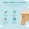 Dream On Me Ease-Up Adjustable Nursing Footrest in Natural –