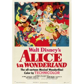 OMG Printing Alice In Wonderland Poster/Print/Picture Satin Photo Paper - A3-297mm x 420mm