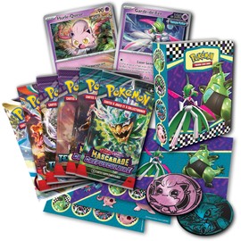 Pokémon TCG: Hurle Cue Collector Chest - Garde-de-Fer (2 Shiny Promo Cards, 6 Boosters and More)