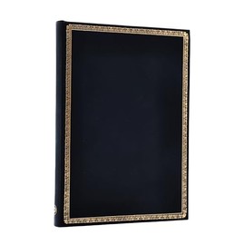 Black Edition Midi Lined Hardcover Journal, 144pg, 120GSM by Paperblanks (Black Edition)