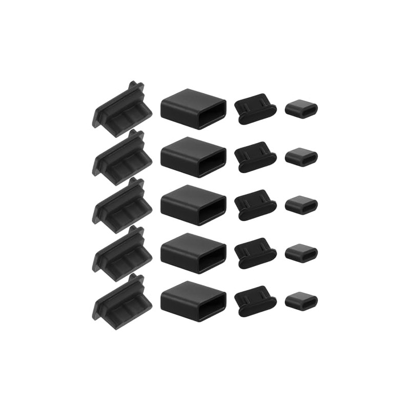 40 piezas de 4 tipos de funda USB, cubierta de