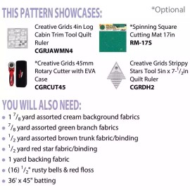 Cut Loose Press #2 Pencil Tree Pattern - Cut Loose Press