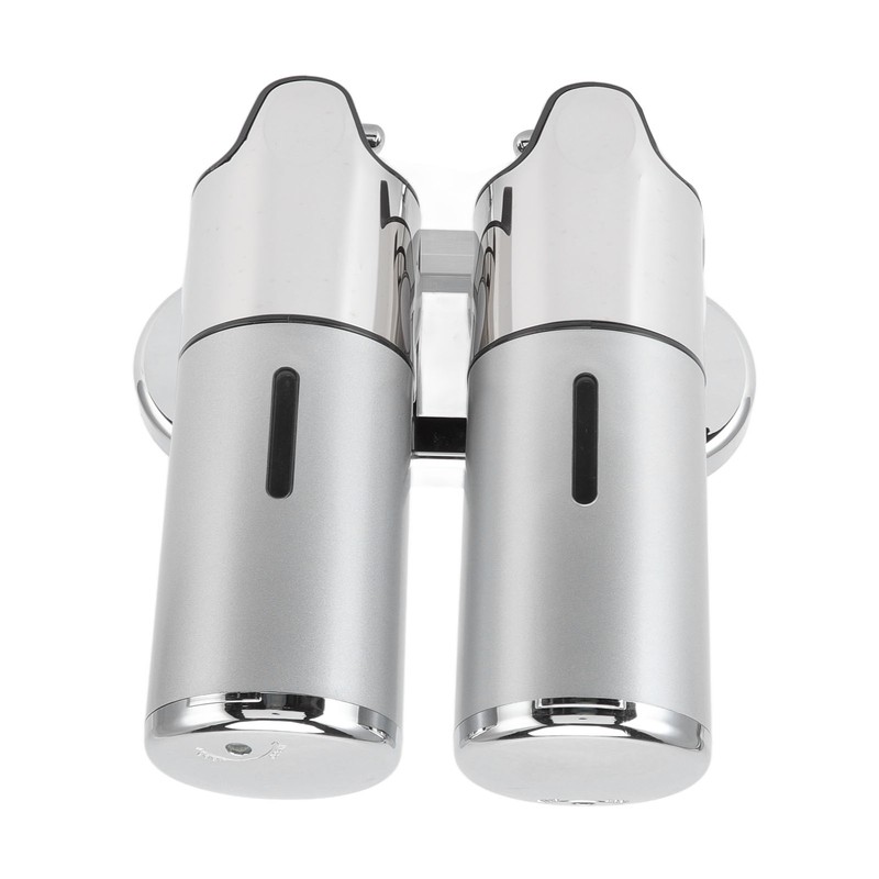 Soap Dispenser Dual Pump 1000ml Wall Mounted Easily Refilled Reusable