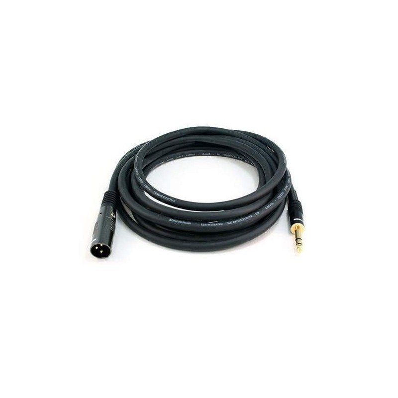 Monoprice Premier Series XLR - Cable Macho a TRS Macho