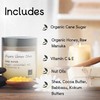 Organic Honey Shea Body Scrub Made in USA with Essential