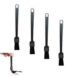 DeaHea 4 Pack Coffee Grinder Brush Espresso Machine Cleaner Tool with Stiff Nylon Bristle Barista Brushes for Dusting Cleaning Coffee Bean Grain Powder Grounds Burr Filter Cup
