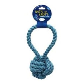 """Nuts for Knots"" Rope Ball Tugger Dog Toy, Large", l