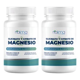 Glicinato Citrato Magnesio 500 Pack 200 Cápsulas