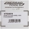 Nerrad Tools NT624819 NT4023/4028/4035/4067 INOX Spare Cutting Wheel, Black