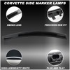 KEEGTBOX Smoked LED Side Marker Light Kit for 2014-2019 Chevy