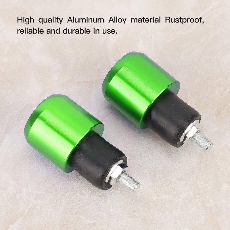 Handlebar CNC Aluminum Bar End Caps, 2Pcs Universal 18-22 Mm
