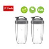 Poweka Replacement Parts Compatible with Nutribullet 600W/900W Blender, 2 x